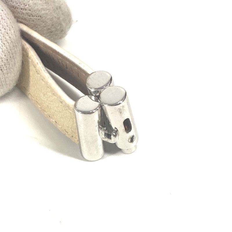 Bvlgari Bracelet Bvlgari Logo Double Coiled Leather Beige