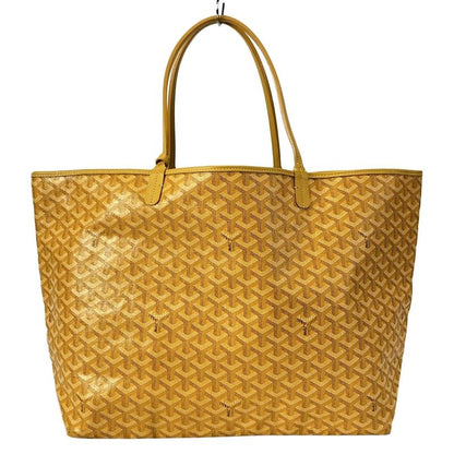 Goyard Saint Louis GM Yellow Leather Tote Bag