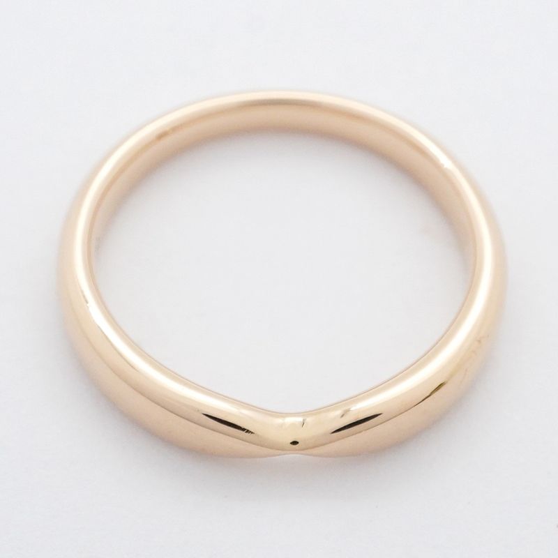 Tiffany & Co Ring Harmony 18K Pink Gold Pink Gold Size 75 Ladies