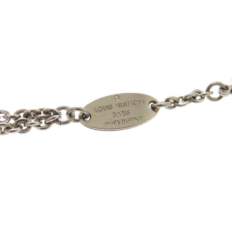 Louis Vuitton Single Bracelet Serieurs Strass M68120 Metal Rhinestone Silver