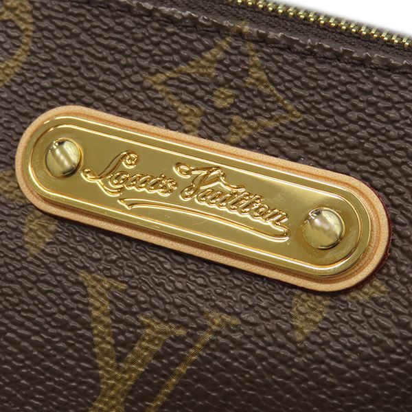 Louis Vuitton 2way Bag Eva Monogram Canvas Monogram Gold Hardware Brown