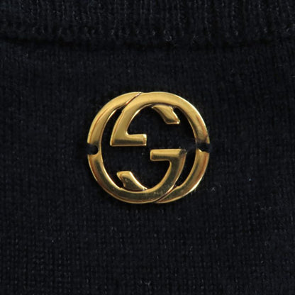 Gucci 297773-x4169 Knit Bolero Cardigan With Cashmere Interlocking Ghardware