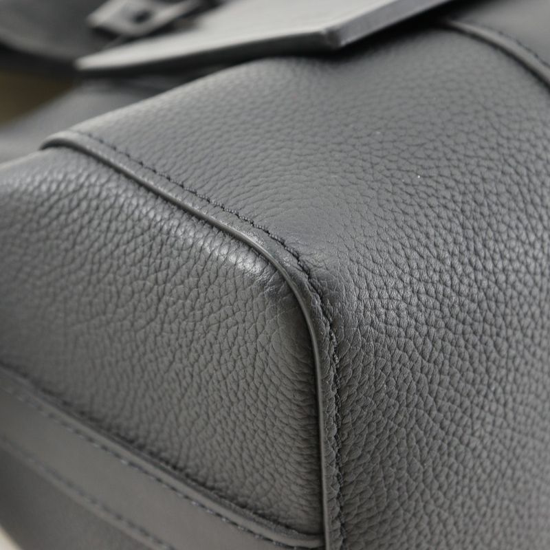 Louis Vuitton City Keepall LV Aerogram Mini Boston M59255 Calf Noir Black Men's