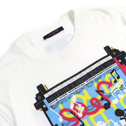 Louis Vuitton 23SS LV Jazz Flyer 100% Cotton Crew Neck Short Sleeve T-shirt