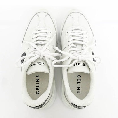 Celine Sneakers - White Black 35929 Size 39 Shoes Women's Women