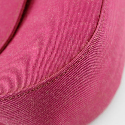 Chanel Mini Coco Handle Party Bag Cotton Pink Ladies Handbag