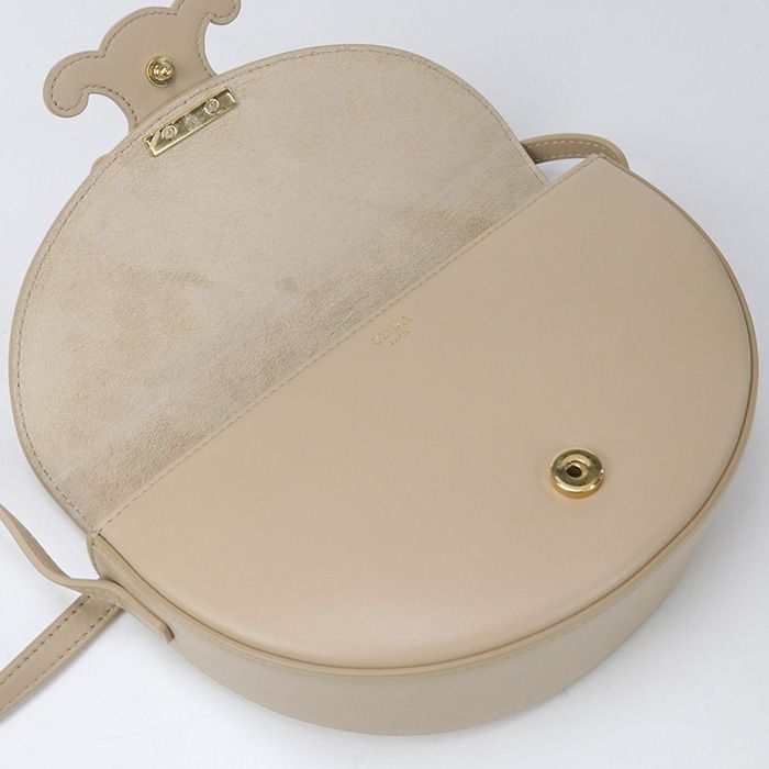 Celine Bouzas Cuir Triomphe 11123 3DU3 03ND Crossbody Shoulder Bag Calf Womens