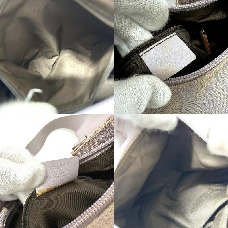 Gucci Shoulder Bag GG Canvas 92699 GG Canvas Purple