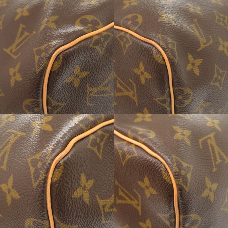 Louis Vuitton Keepall Bandoliere 55 Monogram M41414 Boston Bag LV 1053 Louis