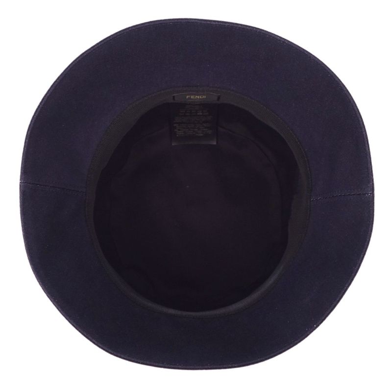 Fendi Hat Bucket Hat Denim Logo Cotton Men