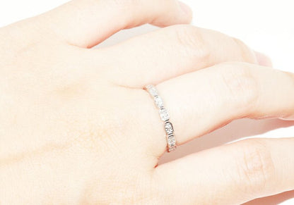 Chanel Pt950 Diamond Ring Pt950 Diamond Approx 030ct Première Promes Wedding