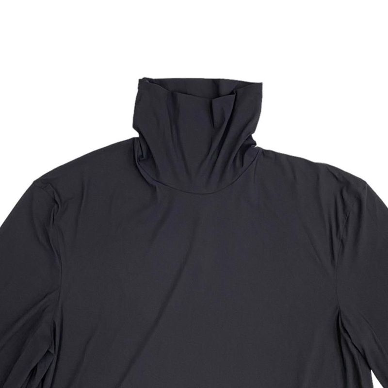 Fendi Long Sleeve High Neck Cut and Sewn Fy0983 Ah19 F0qa1 M Size Logo Plate