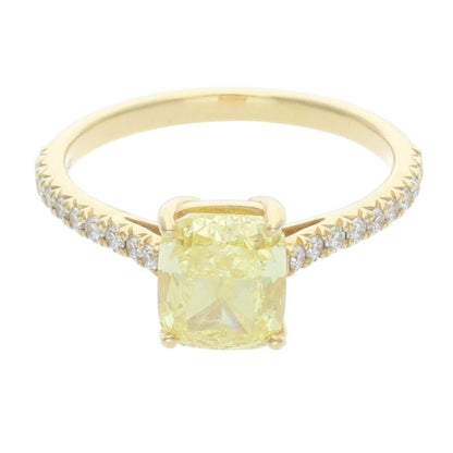 Tiffany & Co Novo 18kyg Yellow Diamond Ring Men's 10.5