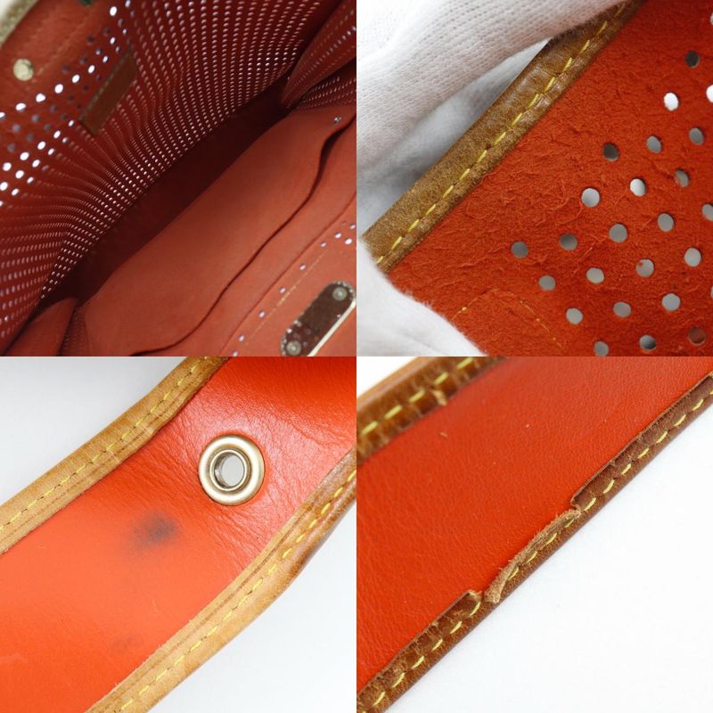 Louis Vuitton Musette M95174 X Monogram Perfo Brown/orange Th0046 Ladies