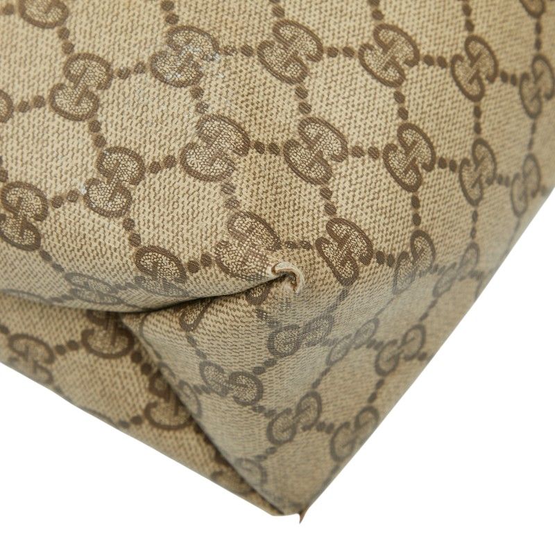 Gucci GG Supreme 3902061 Brown PVC Leather Women's Gucci