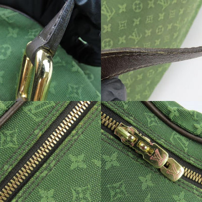 Louis Vuitton Boston Bag Claudine M42332 Monogram Mini Leather TST Khaki Gold