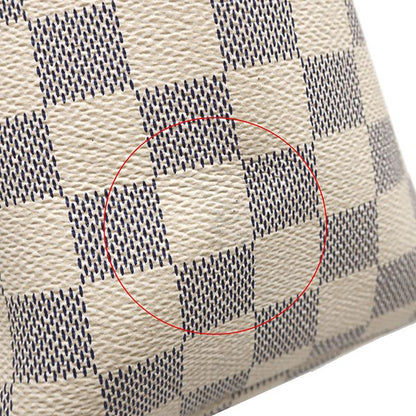 Louis Vuitton Tote Bag Totally MM Damier Azure Canvas Damier Azure Gold