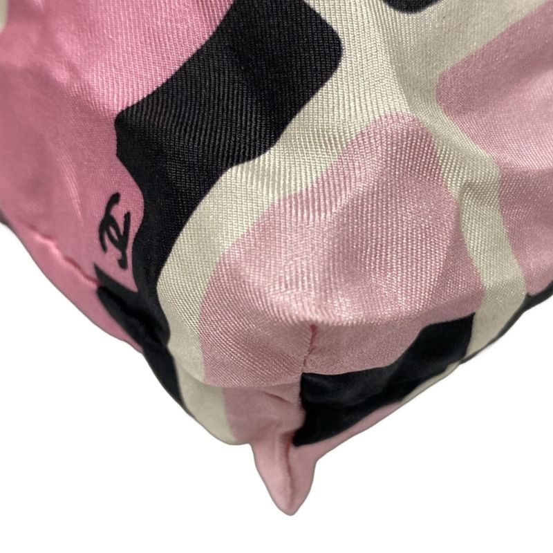 Chanel Tote Bag Matelasse Pink X Black X White Gold Hardware / Chain Shoulder /