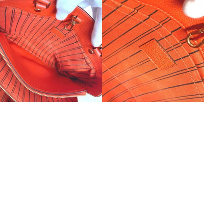 Louis Vuitton Handbag Montaigne BB M50093 Monogram Empreinte Leather Apricot