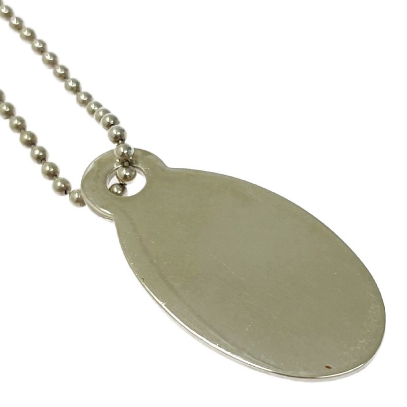 Tiffany & Co Tiffany & Co Silver Please Return to Plate Necklace 25.5g 925