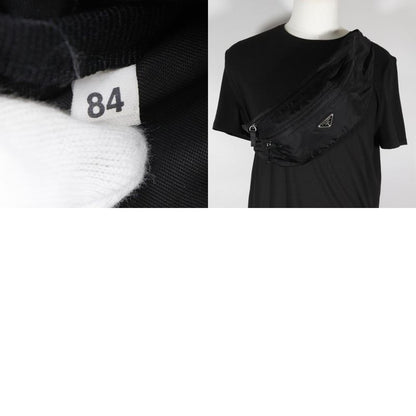 Prada Waist Pouch Nylon NERO Black Unisex Body Bag