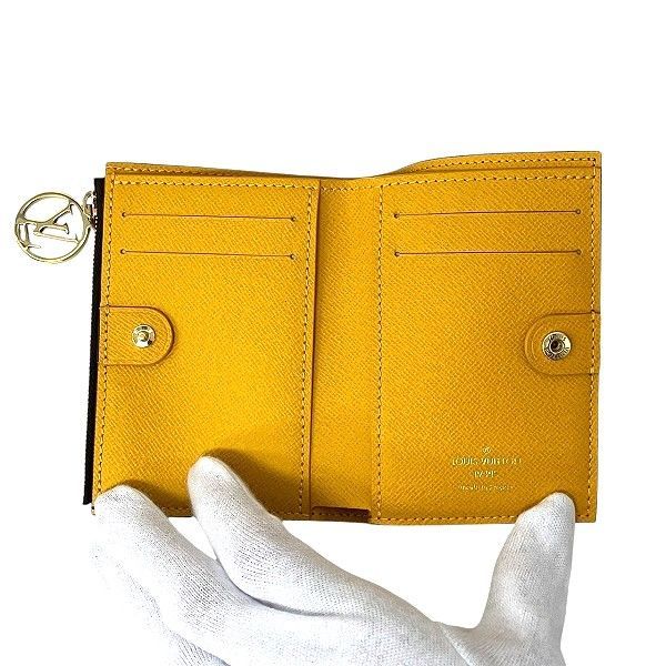 Louis Vuitton Monogram Portefeuille Lisa M83649 Compact Bifold Wallet Women