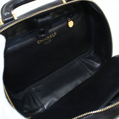 Chanel 2WAY Vanity Bag Coco Mark A07061 Shoulder Bag Caviar 4505942 Ladies