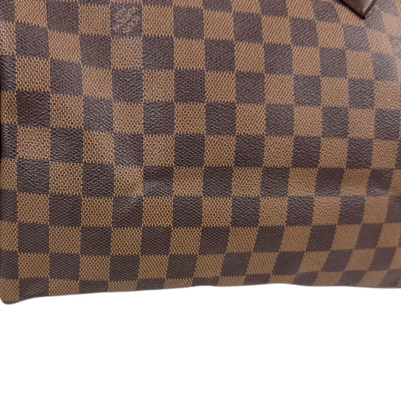 Louis Vuitton Speedy 30 Damier Handbag Damier Canvas N41531 Brown Ladies Louis