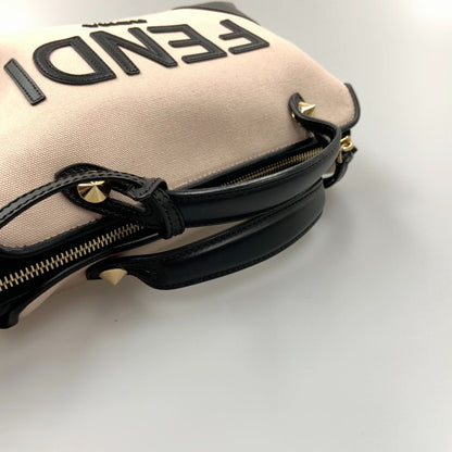 Fendi Vitheway Medium Boston Bag 2way Bag 8bl146 Pink