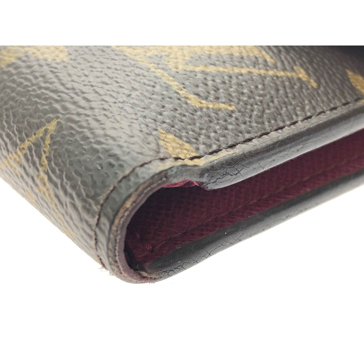 Louis Vuitton Women's Tri-Fold Wallet Monogram Portefeuille Victorine M62472