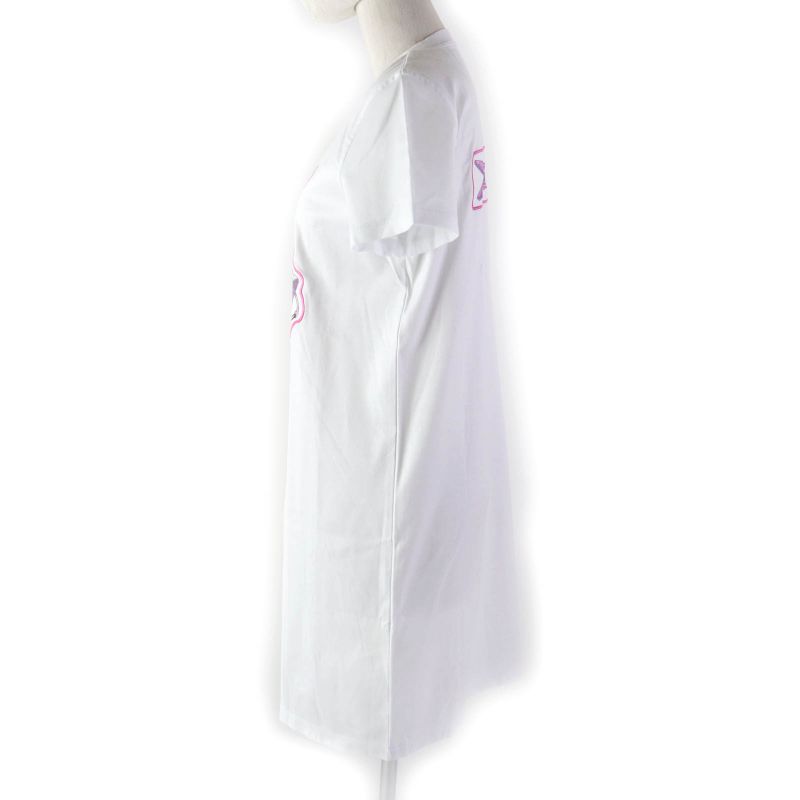 Hermes 23SS 100% Cotton Chevaloscope Print Embroidery Crew Neck Short Sleeve