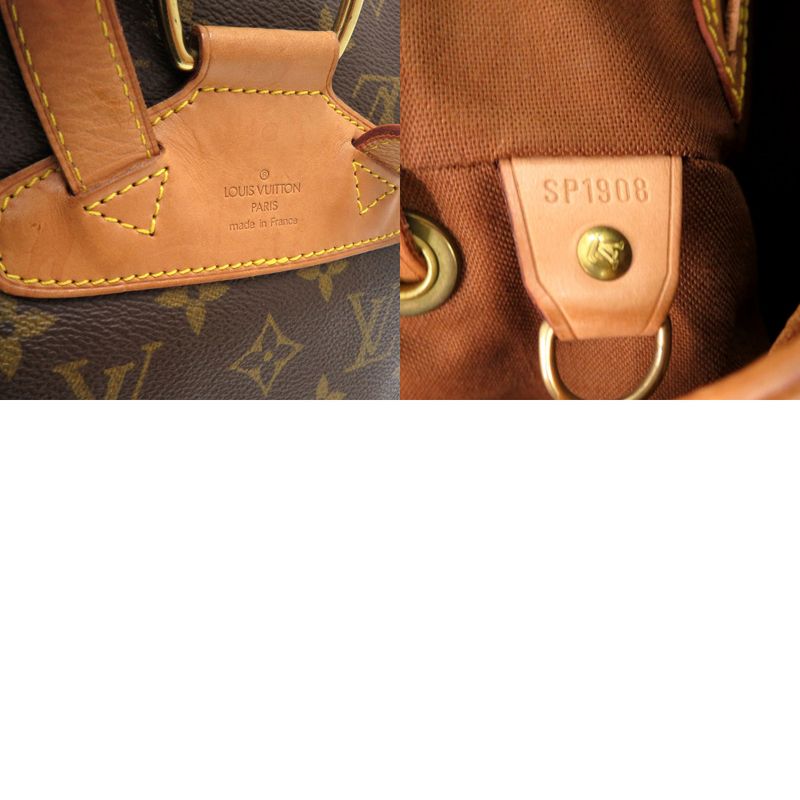 Louis Vuitton Montsourismm Monogram M51136 Backpack Daypack LV 0503 Louis