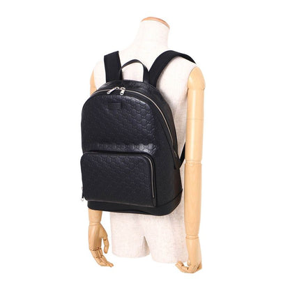 Gucci Backpack Sac Guccissima Black