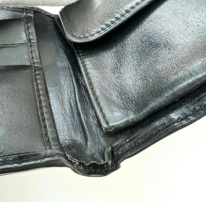 Louis Vuitton Bifold Wallet Epi Black Leather M63542 07bs052