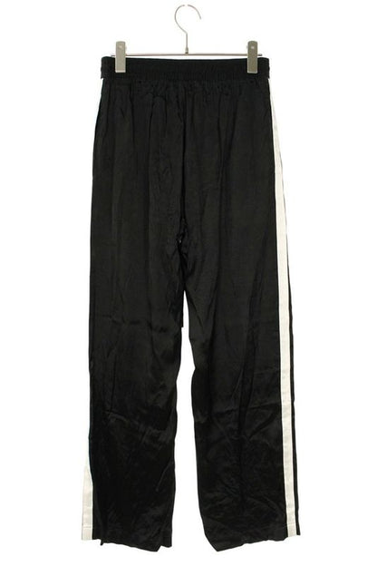 Celine 2p535164i Sideline Satin Track Long Pants Women 38
