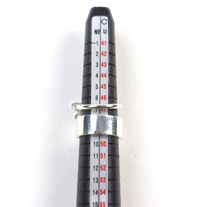 Hermes Alfa Kelly Ag925 Clochette Cadenas Double Ring - Ring Accessory Silver