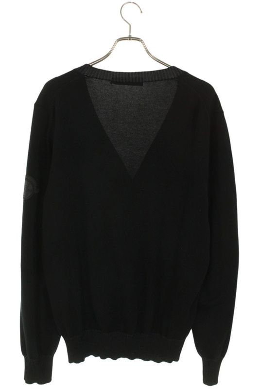 Louis Vuitton 13AW Hbn13wmm7 Cardigan With Patches Men's XL