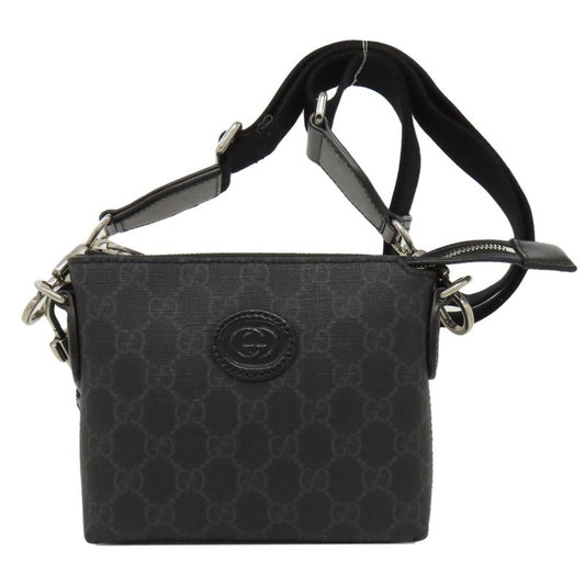 Gucci 723306 GG Supreme Shoulder Bag PVC Ladies