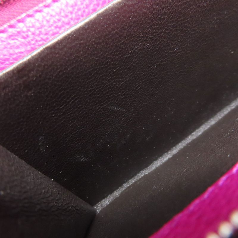 Gucci Half Horsebit Long Wallet With Coin Purse Leather Women