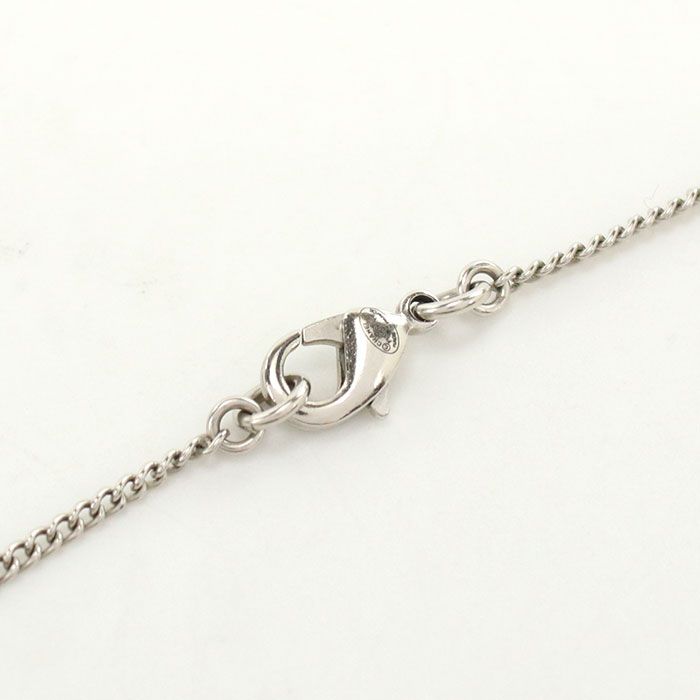 Chanel Rhinestone Coco Necklace Metal Ladies