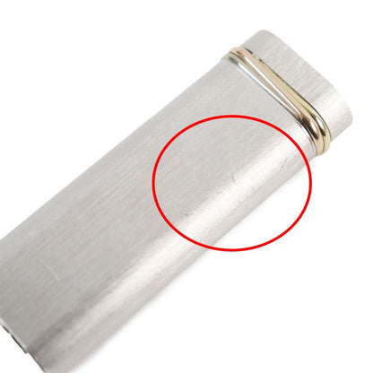 Cartier Trinity Hairline Oval Roller Smoking Tool Gas Lighter