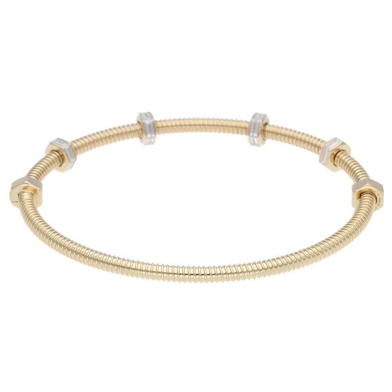 Cartier Ecrou DE Cartier Bracelet Ecru De 18K Yellow Gold Bucket Diamond