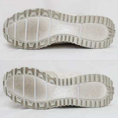 Louis Vuitton Runaway Sneakers - 1ahso4 Monogram Beige Notation Size