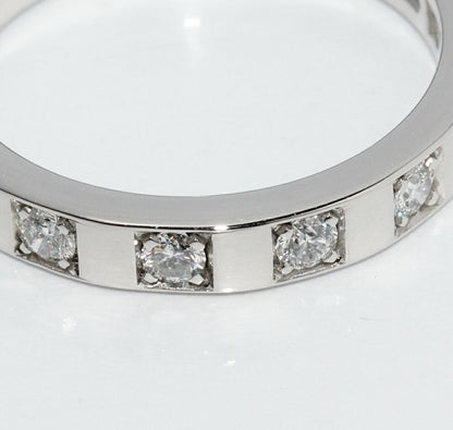 Bulgari Ring Pt950 5P Diamonds (017ct) Marry Me Wedding Ring 336775