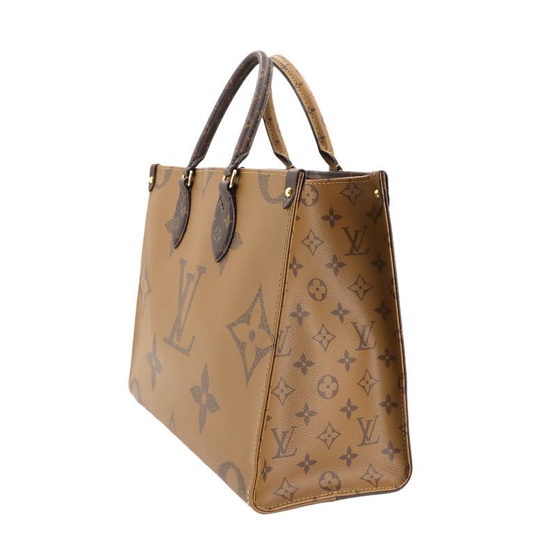Louis Vuitton Giant Monogram On-the-go MM 2way Tote Shoulder Bag M45321 RFID