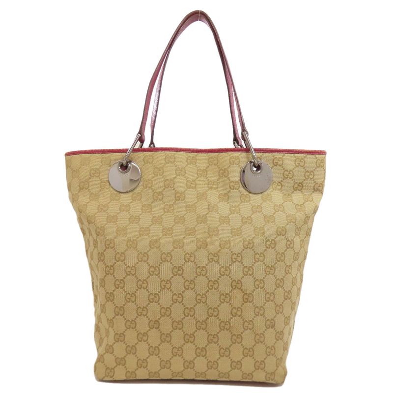 Gucci 120836 GG Tote Bag Canvas Women