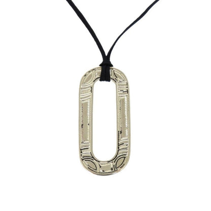 Hermes Touareg Silver 925 1761 Silver Necklace Hermes