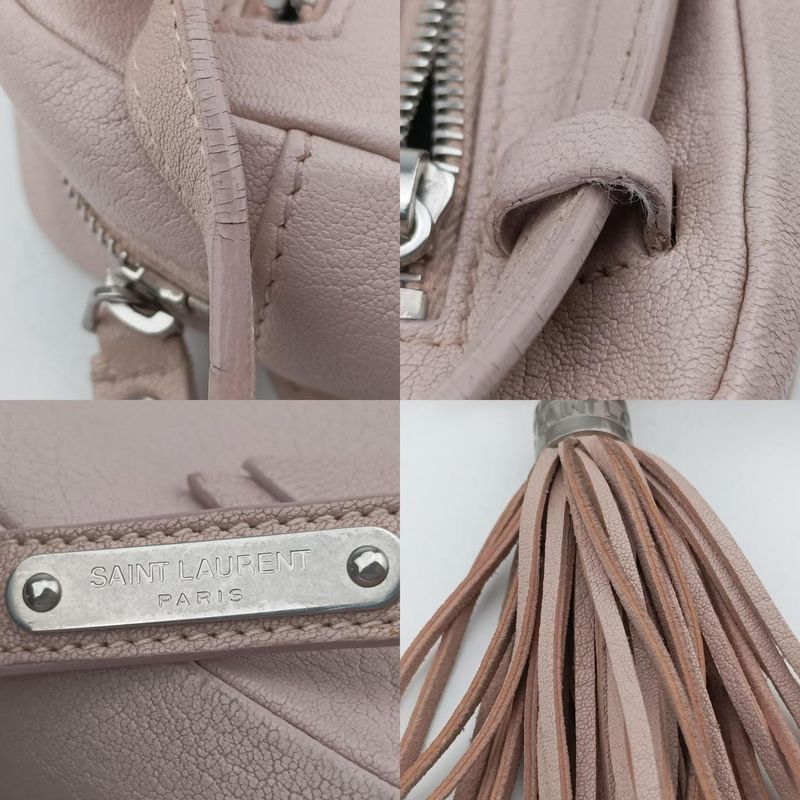 Yves Saint Laurentyves Saint Laurent Roux Camera Bag Pink Leather 505976