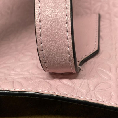 Loewe Tote Bag T Shopper Bag/repeat Light Pink Leather