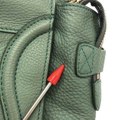 Celine - Luggage Micro Shopper Handbag - Green - Women's